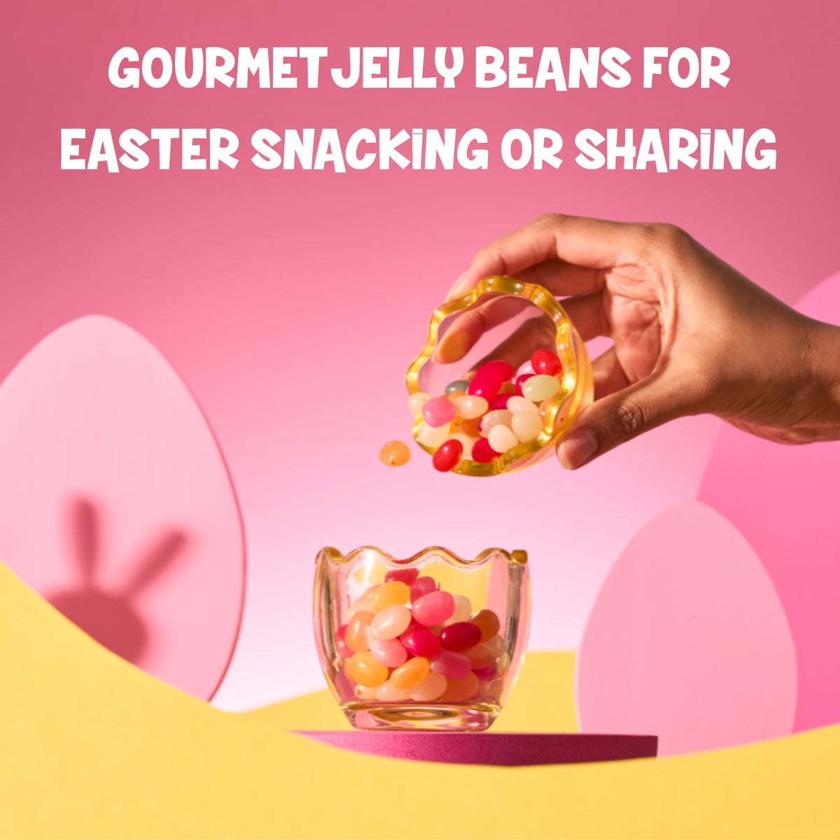 The Jelly Bean Planet Easter Jelly Beans — 3-Pack, 8 oz Each, 36 Natural Flavors