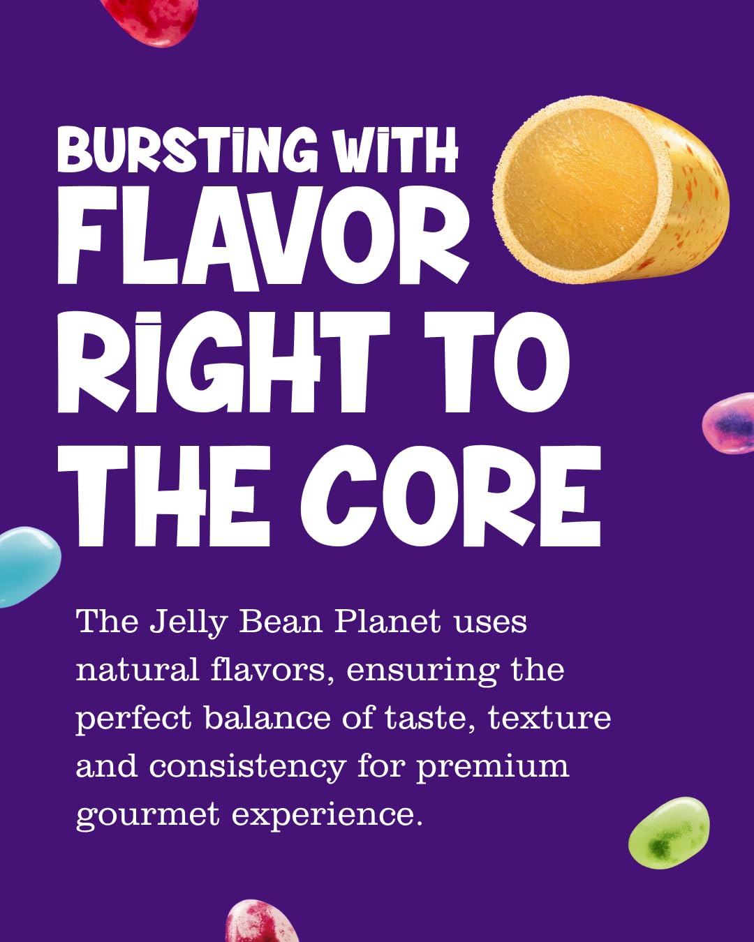 The Jelly Bean Planet Easter Jelly Beans — 3-Pack, 8 oz Each, 36 Natural Flavors