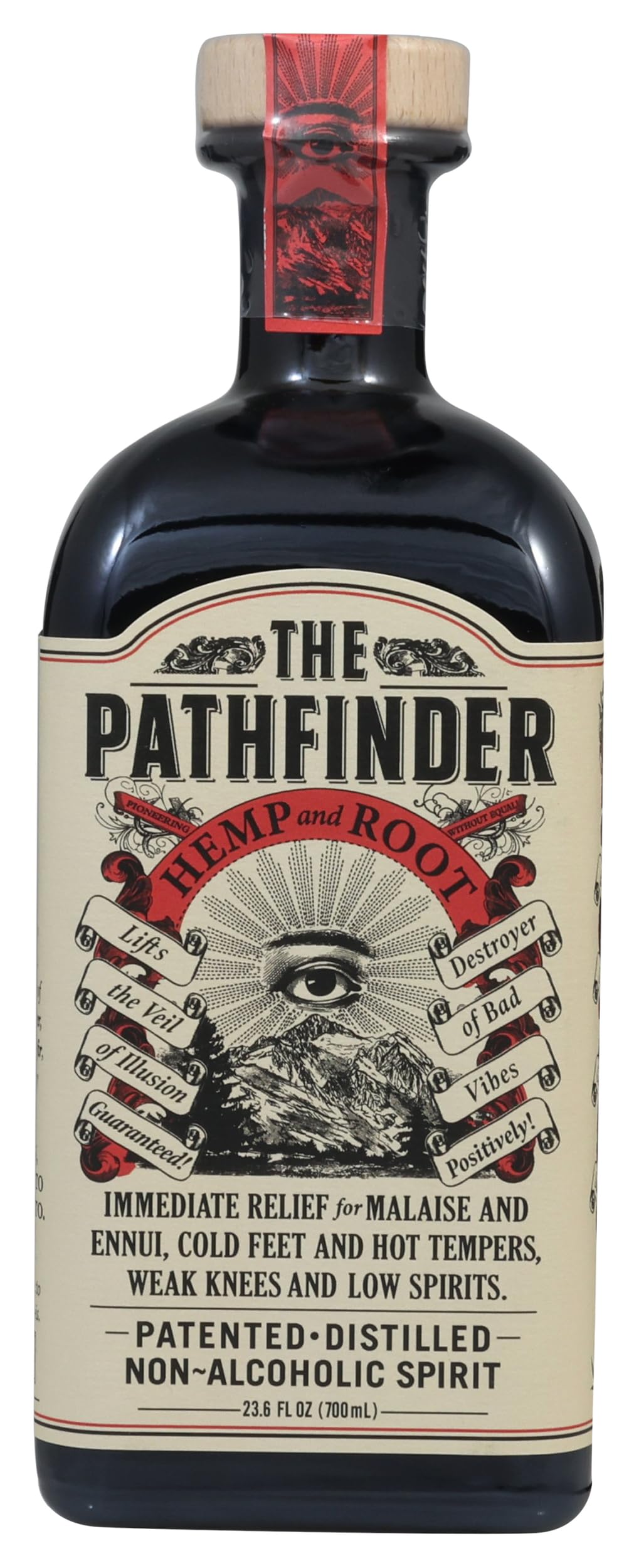 The Pathfinder Non-Alc Hemp and Root Bitters 700 mL