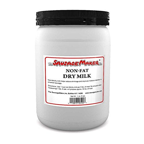 Non-Fat Dry Milk Powder, Grade A | High-Heat Pasteurized, Non-GMO, Gluten-Free | The Sausage Maker