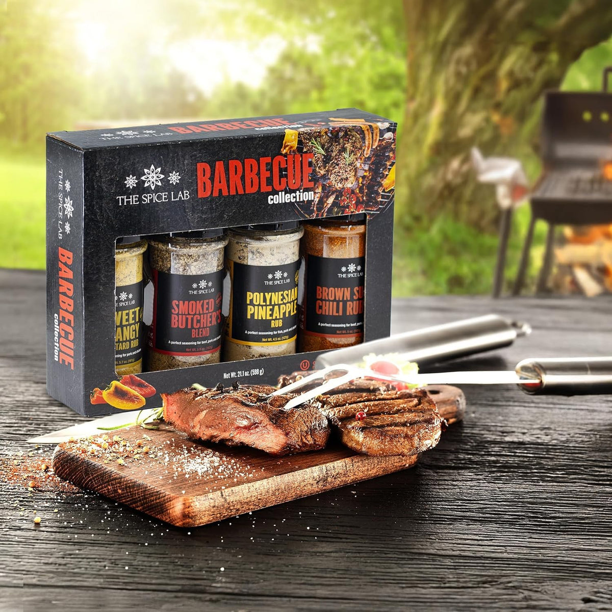 The Spice Lab Barbecue Gift Set – Gourmet Griling Seasonings