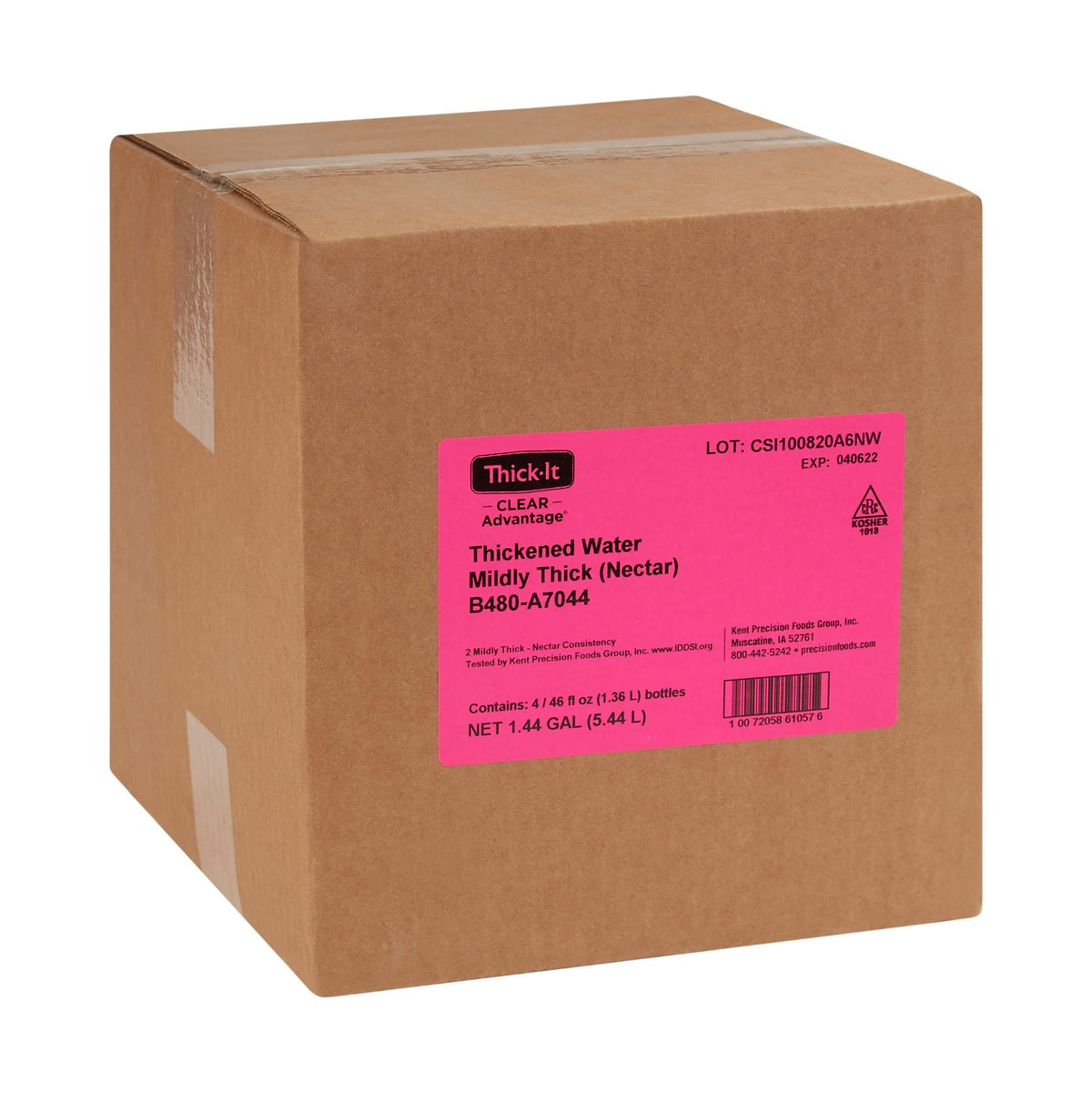 Thick-It Clear Advantage Mildly Thick Water (Nectar) - Ready-to-Drink, 46 oz