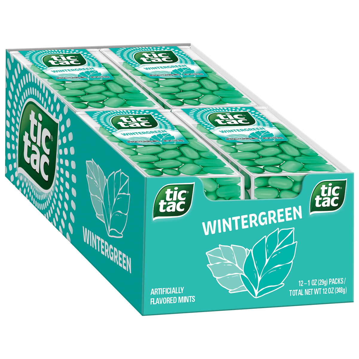 Tic Tac Wintergreen Breath Mints – Bulk 12 Pack, On-The-Go Refreshment
