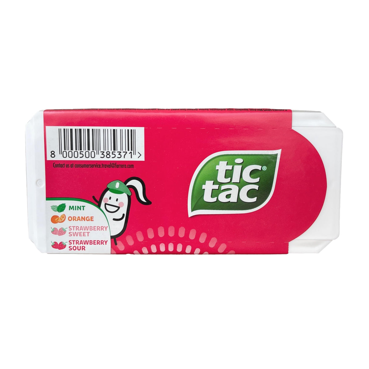 Tic Tac Travels Strawberry Edition Mini Packs Mix – 60 Assorted Mini Boxes