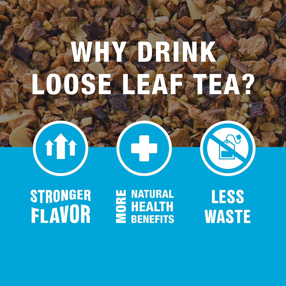Tiesta Tea Nutty Almond Cream – Premium Mother's Day Cinnamon Herbal Tea (Caffeine-Free)