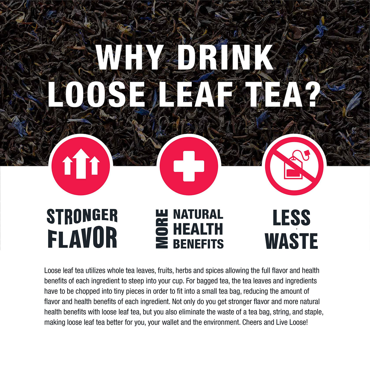 Tiesta Tea Royal Breakfast – Premium English Black Tea, High Caffeine, 16oz Resealable Bulk Pouch