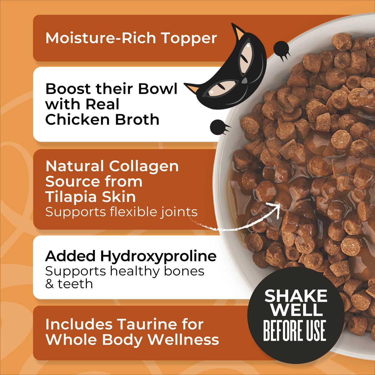 Tiki Cat Born Carnivore Broths Chicken Broth – 7 oz Spout Pouch (6 Count)