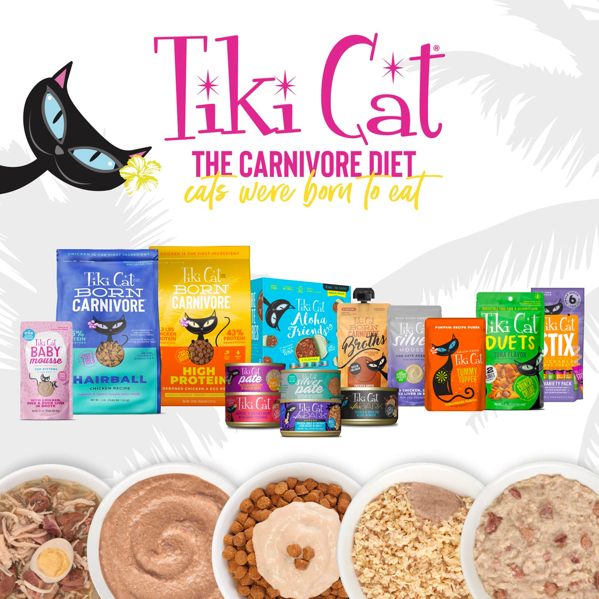 Tiki Cat Born Carnivore Broths Chicken Broth – 7 oz Spout Pouch (6 Count)