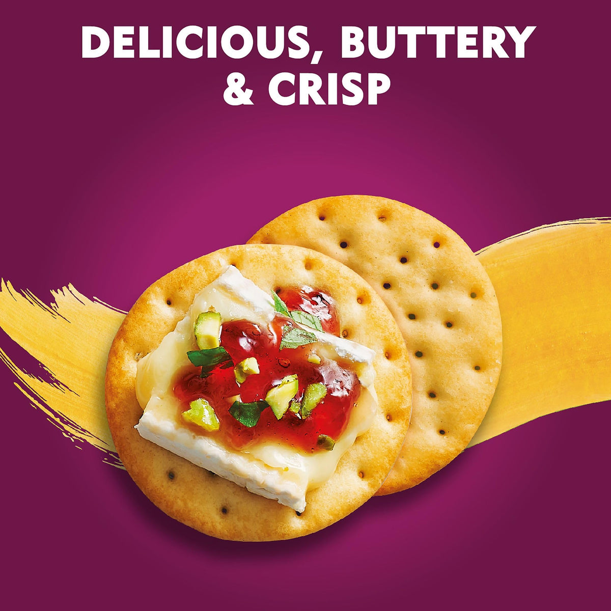 Toasteds Classic Buttercrisp Crackers — Party & Lunch Snacks (6 Boxes)