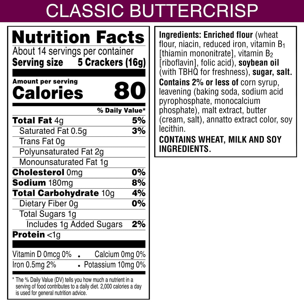 Toasteds Classic Buttercrisp Crackers — Party & Lunch Snacks (6 Boxes)