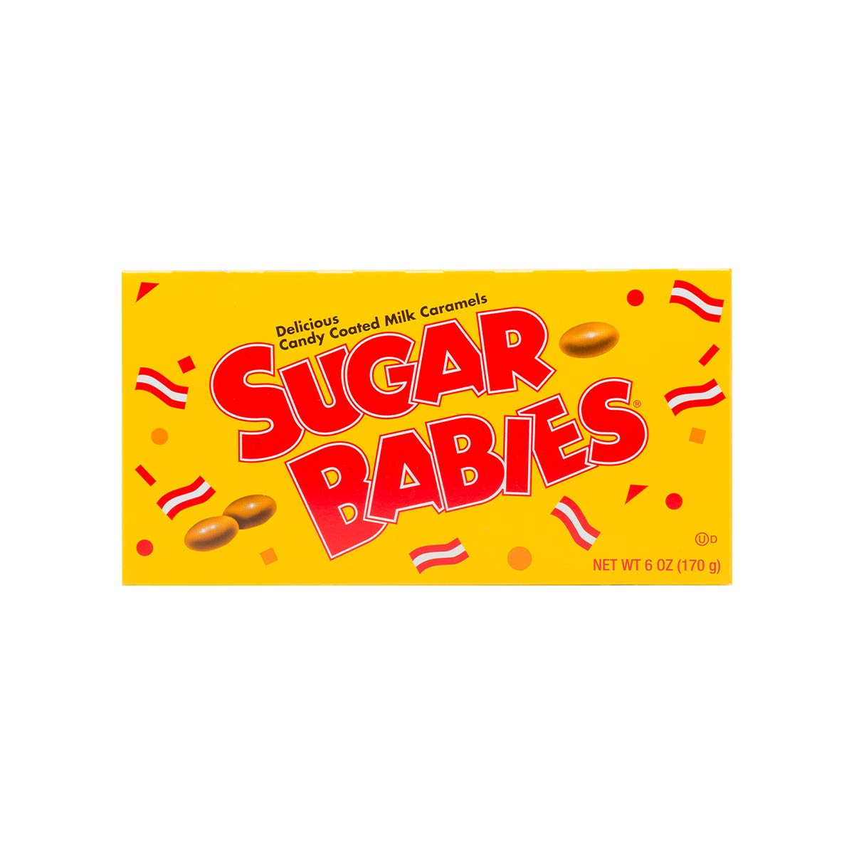 Sugar Babies Chewy Milk Caramel Candy — 12 Boxes (6 oz each) Theater Boxes | Tootsie Roll