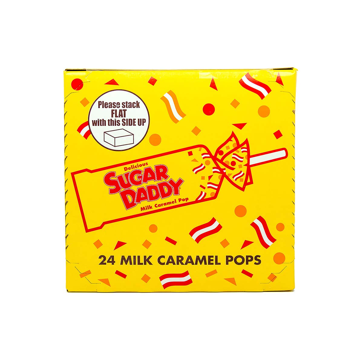 Sugar Daddies Milk Caramel Pops – 24 Count, Peanut Free & Gluten Free | Tootsie Roll