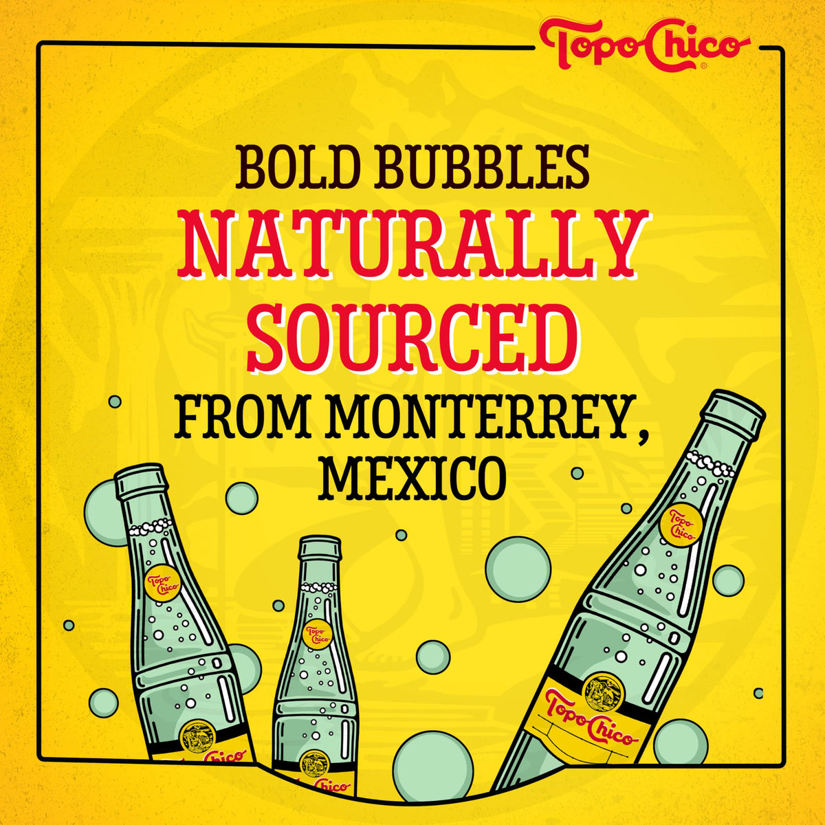 Topo Chico Sabores Tropical Mango 12oz 8pk — Real Fruit Juice Sparkling Water, No Added Sugar