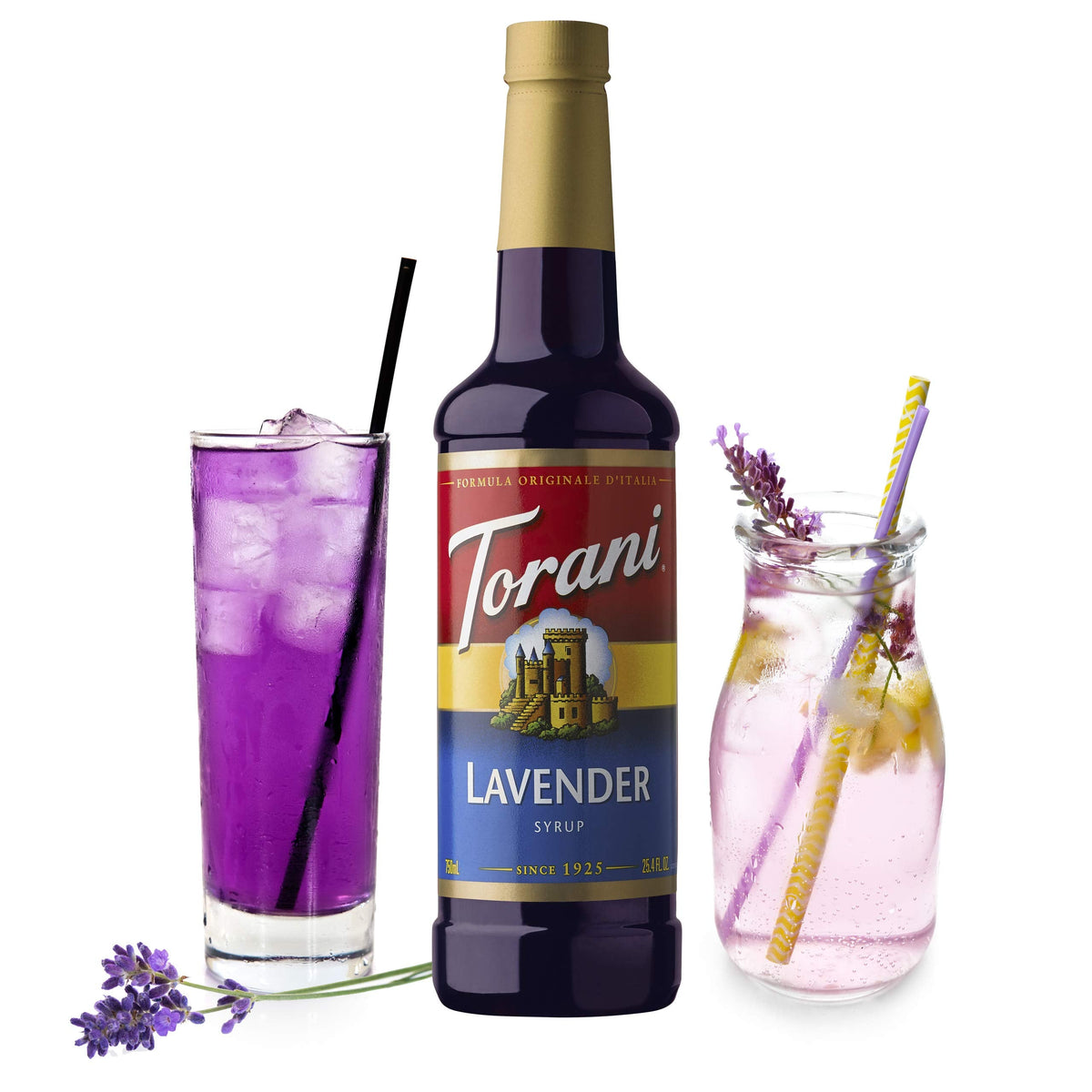 Torani Lavender Syrup, 25.4 oz – Pack of 4 | Premium Flavoring