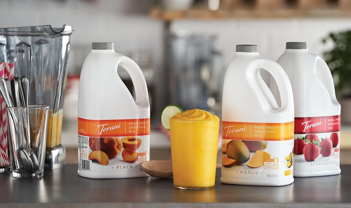 Torani Real Fruit Smoothie Mix Pina Colada 64 Ounce