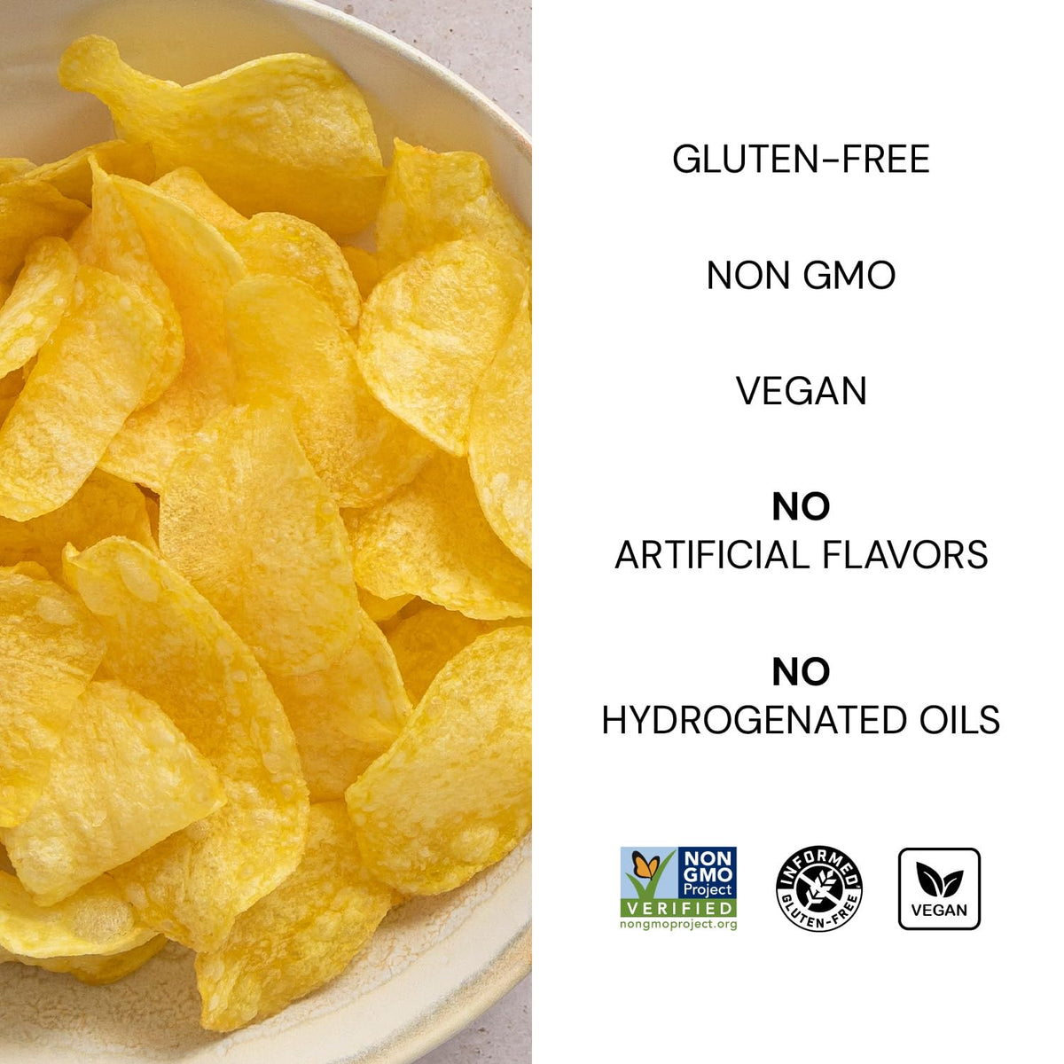 TORRES Selecta Extra Virgin Olive Oil Gourmet Potato Chips – Small Batch Kettle Chips Pack 6 x 1.41 oz