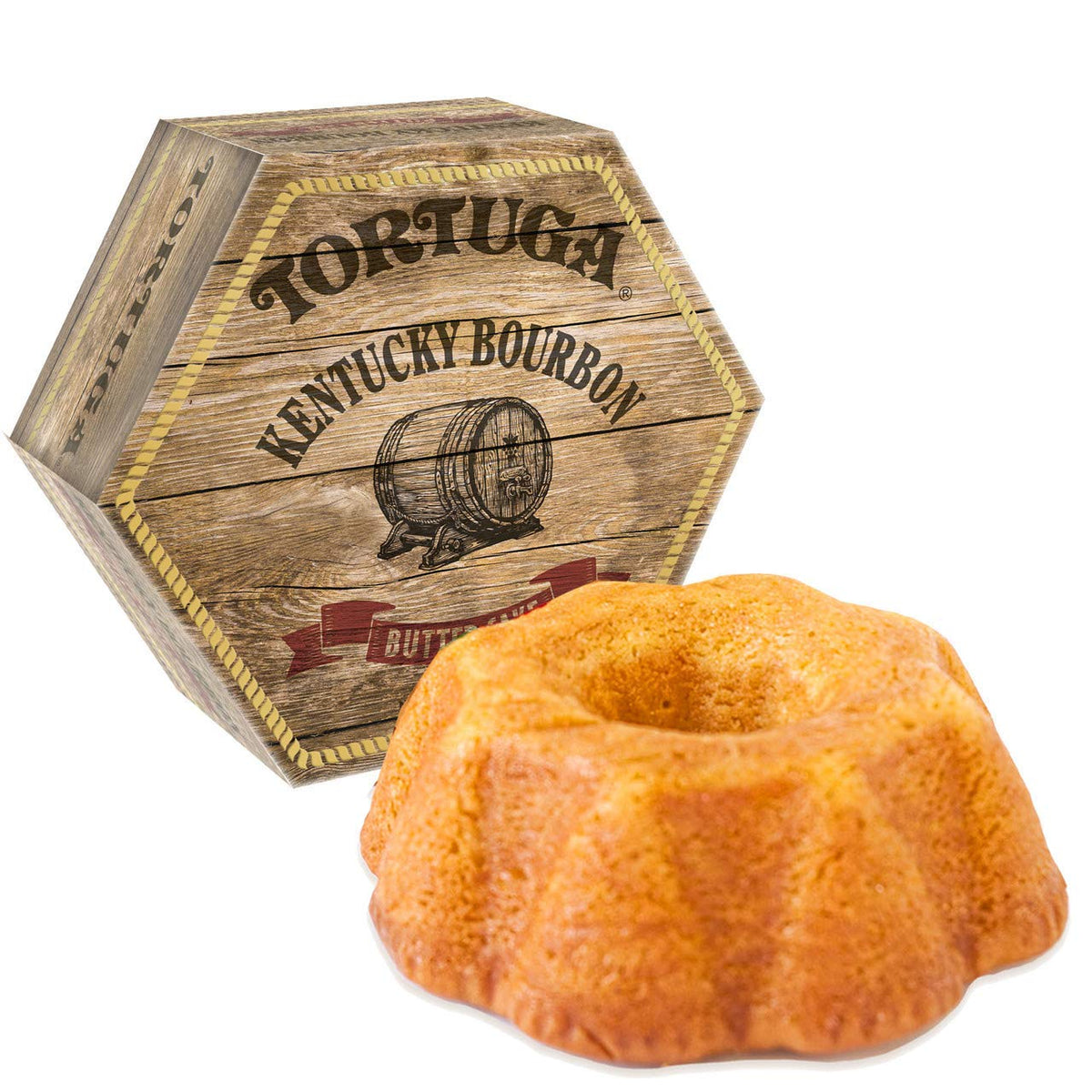 TORTUGA Kentucky Bourbon Butter Cake – 32oz Gourmet Gift Cake for Celebrations