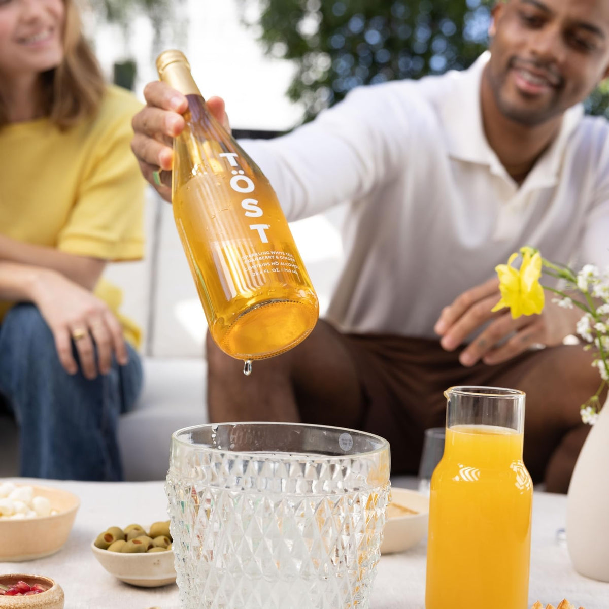 TOST All-Natural Alcohol-Free Sparkling Beverage – 25.4 fl oz (Pack of 3)