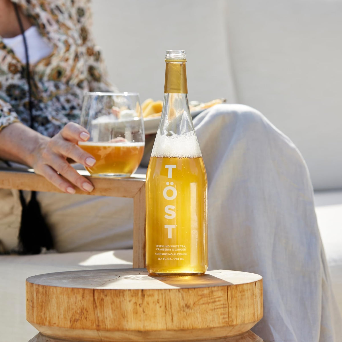TOST All-Natural Alcohol-Free Sparkling Beverage – 25.4 fl oz (Pack of 3)