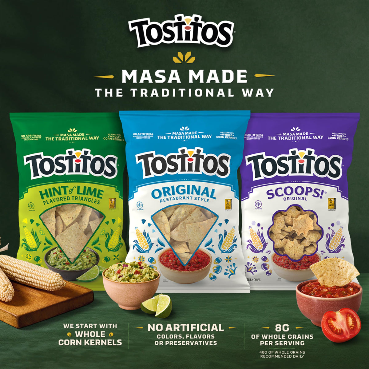 Tostitos Tortilla Chips Chip & Dip Pack – Crispy Rounds, Medium Salsa & Nacho Cheese Dip (3oz + 3.8oz)