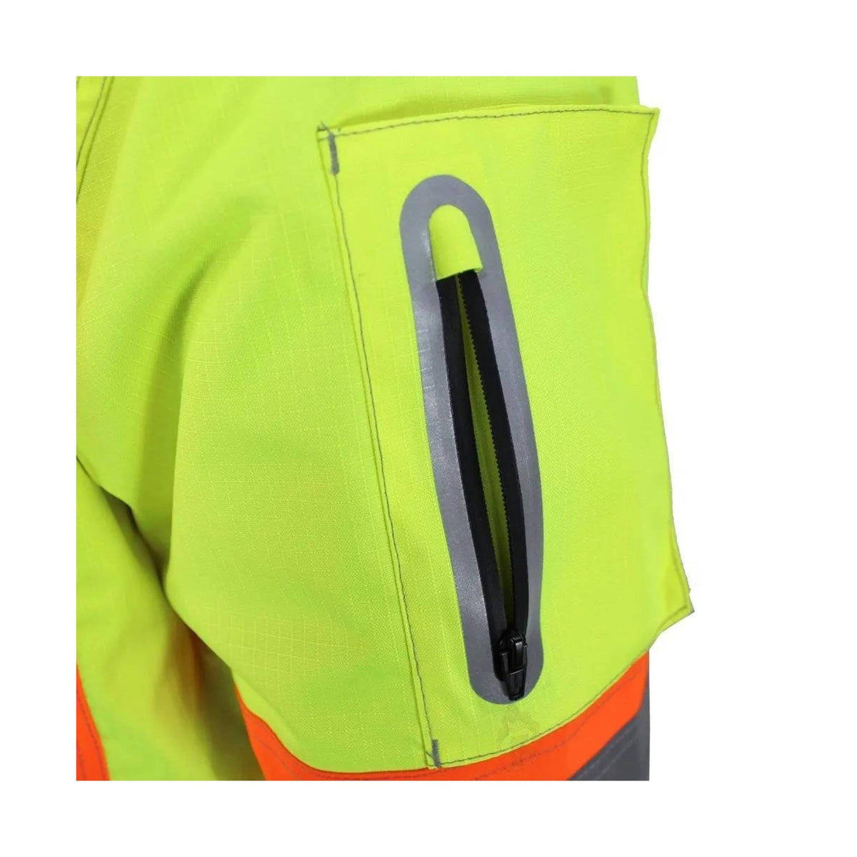 Tough Duck Men's Hi-Vis Shell - Green Safety