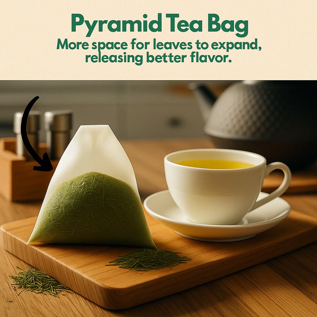 TOZZY Organic Unsmoked Yerba Mate Tea – 100 Count Pyramid Bags | Plant-Based & Packaging May Vary