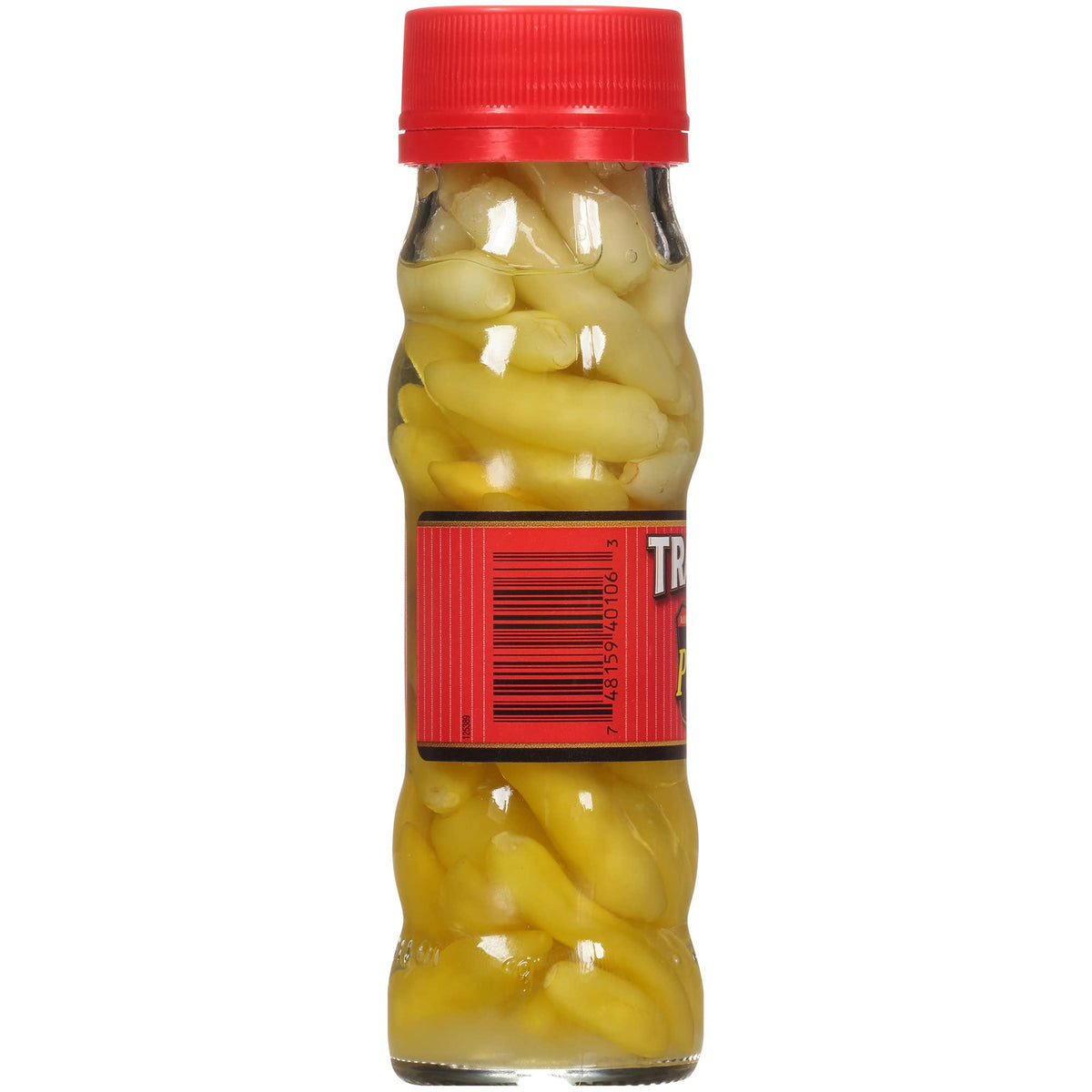 Trappey's Hot Tabasco Peppers in Vinegar – 4.5oz Jar, Pack of 6