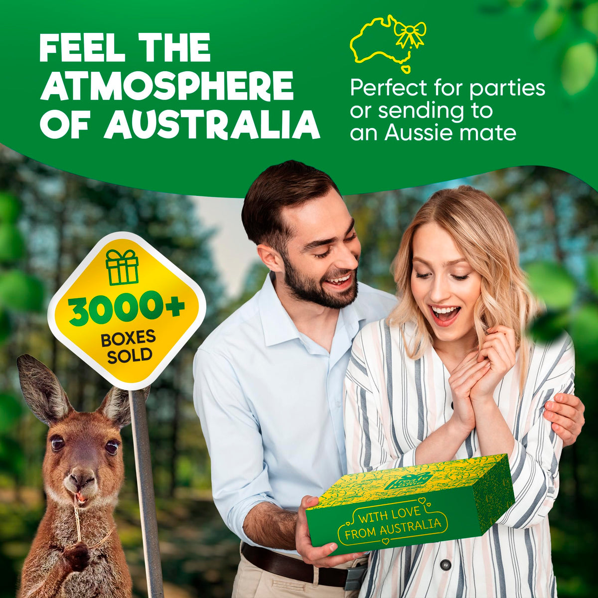 Allen’s Australian Candy Variety Box – Four Classics Gift Set | Treats from Home