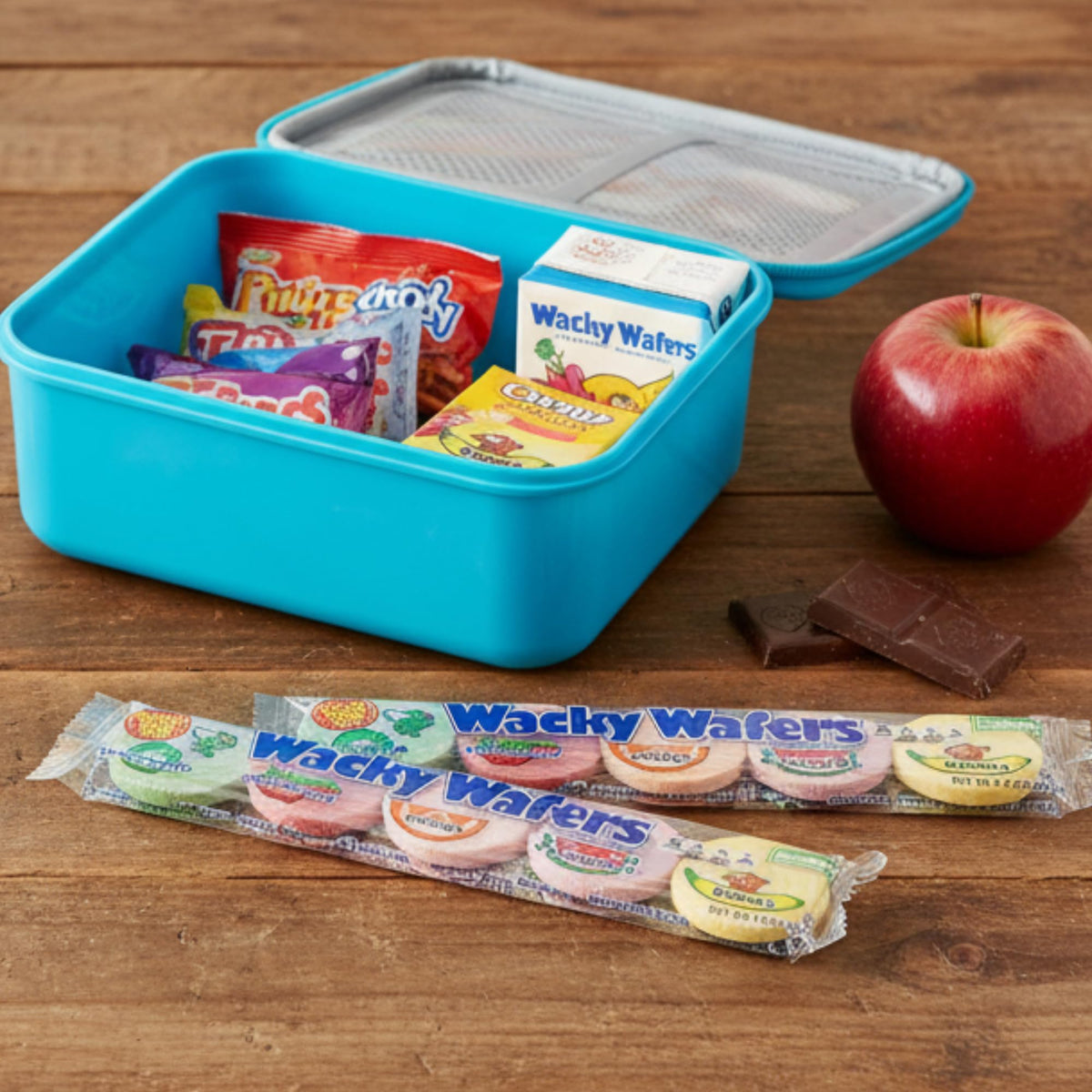 Tree Treasures Wacky Wafers 6-Pack Bulk – Nostalgic Fruity Wafers