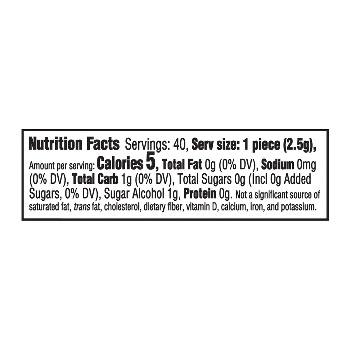 Trident Vibes Sour Patch Kids Watermelon Sugar Free Gum – 4 Bottles (160 Pieces)