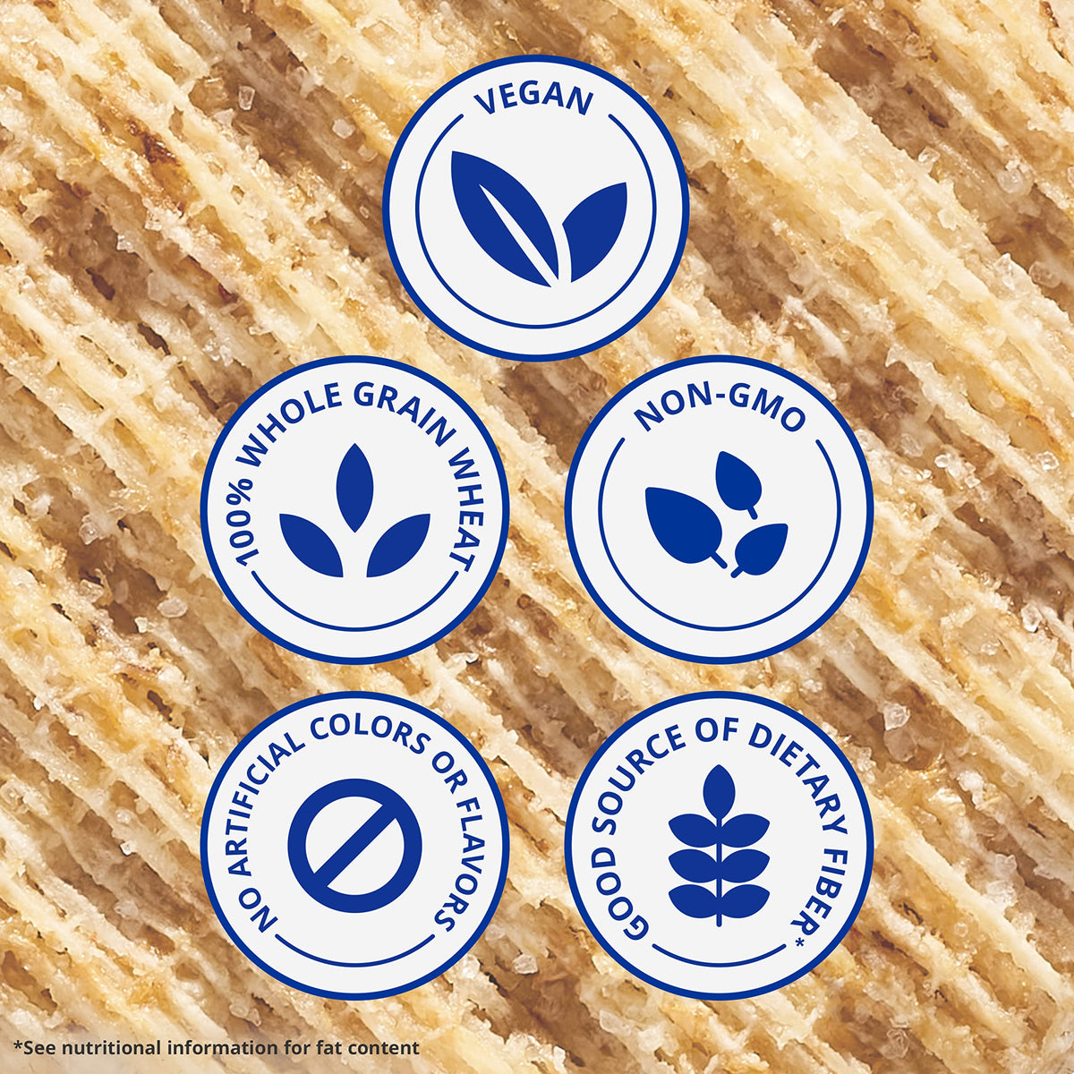 Triscuit Thin Crisps Original Whole Grain Wheat Crackers – Vegan, Non-GMO, 6-Box Pack