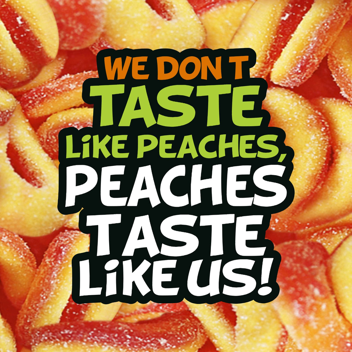 Trolli Peachie O's Sour Gummy Rings Candy – 5 lb Bulk Bag