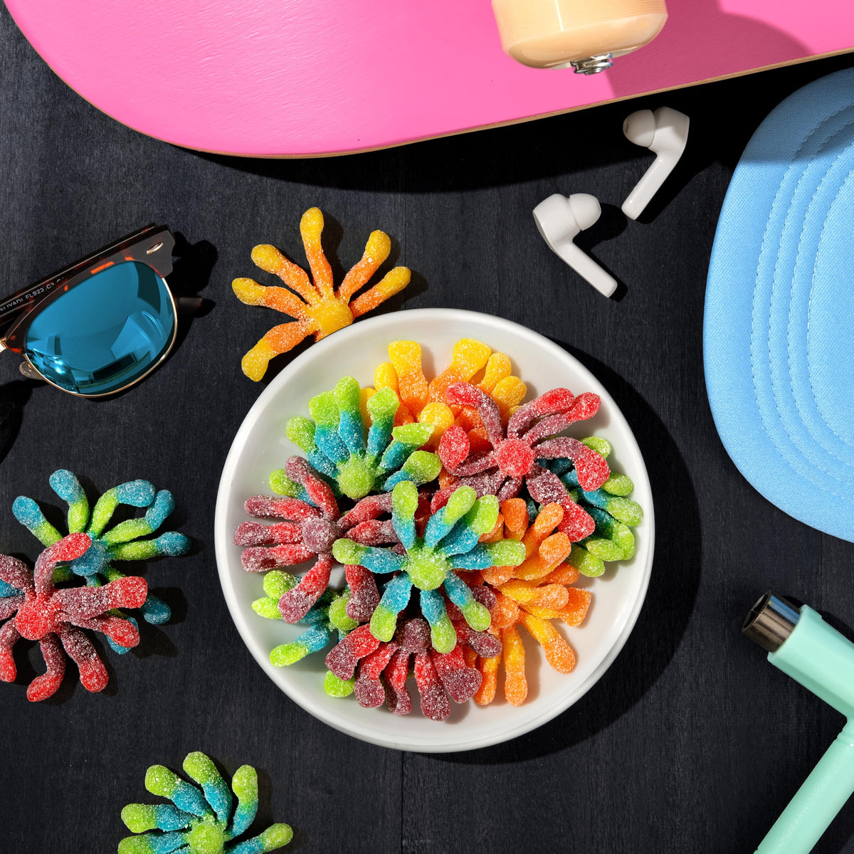 Trolli Sour Brite Octopus Gummy Candy – 5 lb Bulk Bag