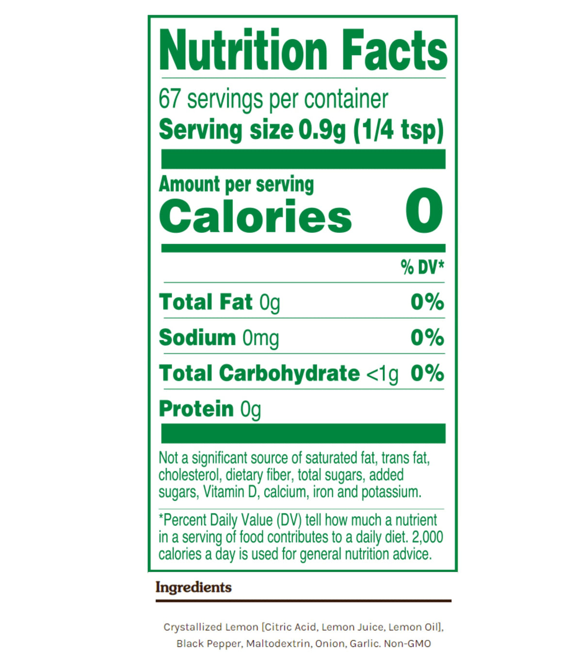True Lemon Salt Free Seasoning Variety Pack | True Citrus — Gluten Free, Non-GMO