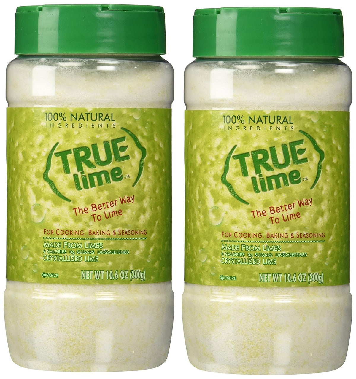 True Lime 10.6oz Shakers 2-Pack by True Citrus | 0 Cal, 0 Sugar, 100% Natural