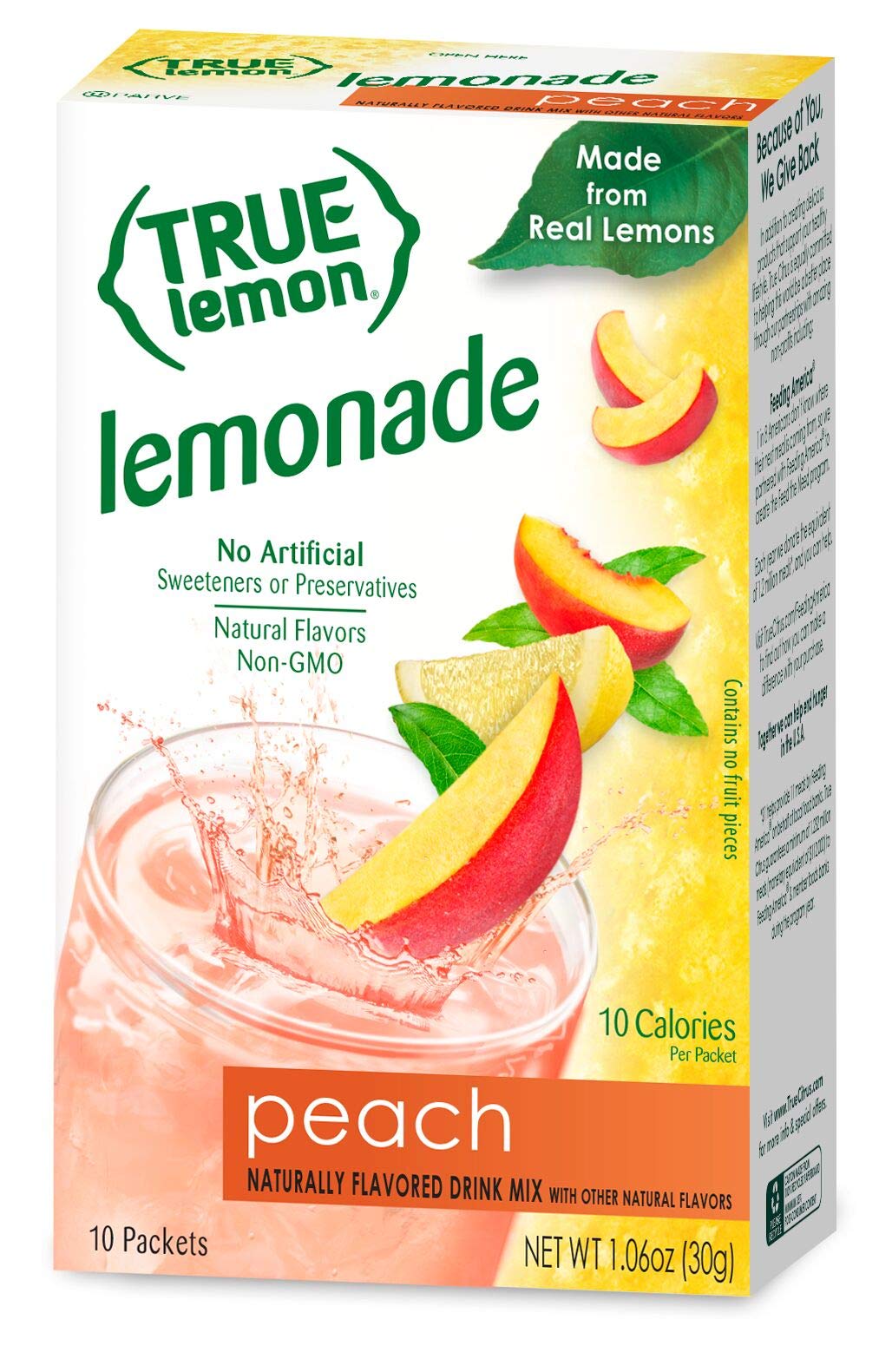 True Lemon Assorted Beverage & Lemonade Drink Mixes — 10 Ct, 1.06 oz (Pack of 5) | True Citrus