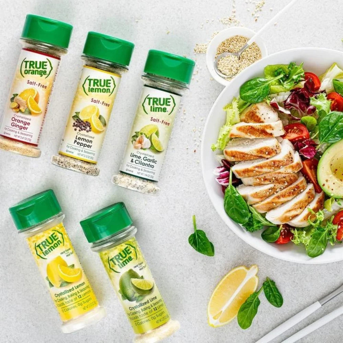 True Lemon Salt Free Seasoning Variety Pack | True Citrus — Gluten Free, Non-GMO