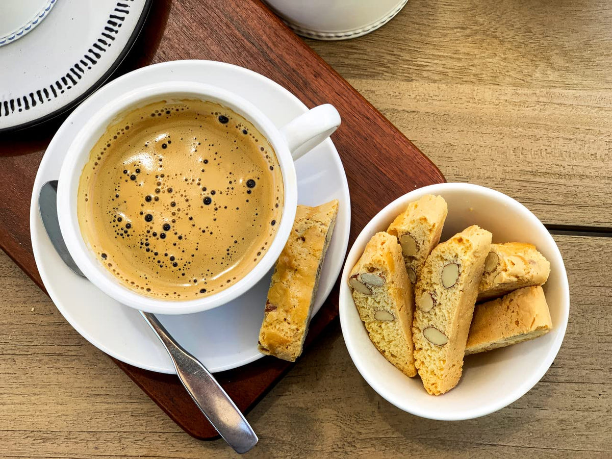 True Delicious Gluten Free Almond Biscotti – Artisanal Italian Cookies, Baked Twice, 4x6oz Boxes
