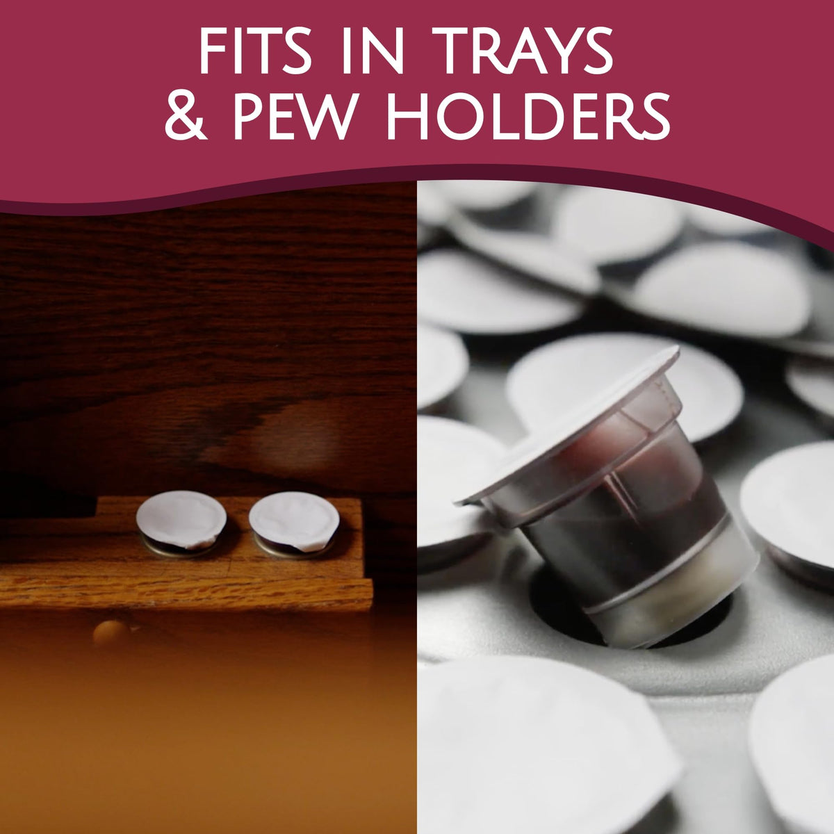 TrueVine Top & Bottom Communion Cups & Wafer Set – Gluten Free Bread & Grape Juice (100 Count)