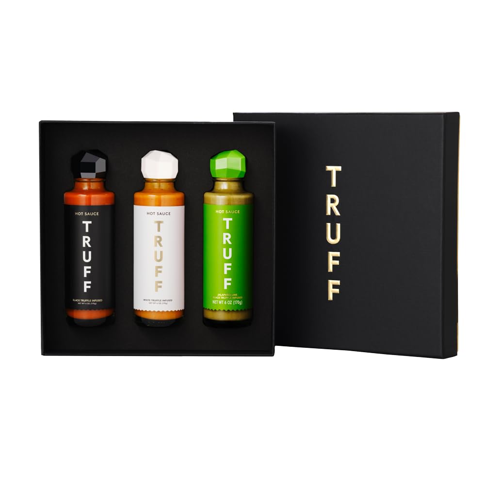 TRUFF Jalapeño Lime Variety Pack – 3 x 6 oz Gourmet Hot Sauces