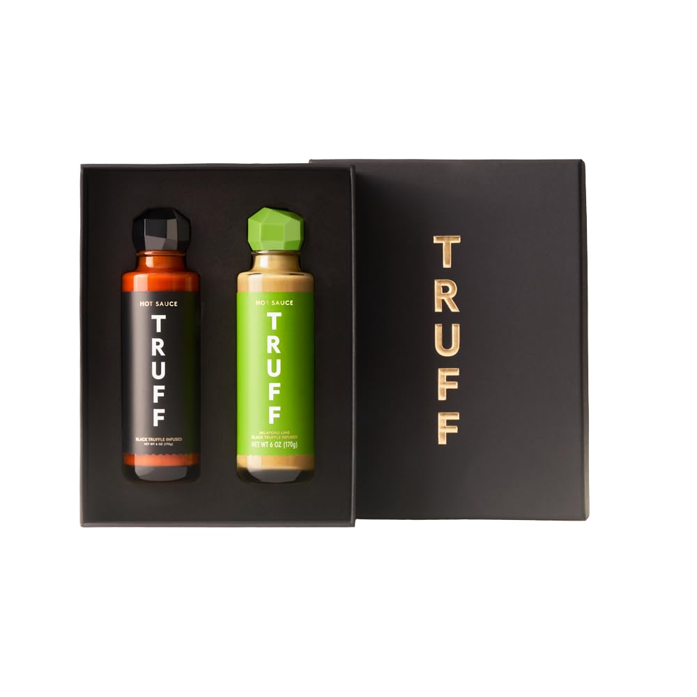 TRUFF Jalapeño Lime Hot Sauce Combo Pack – Original & Jalapeño Lime (6 oz each)
