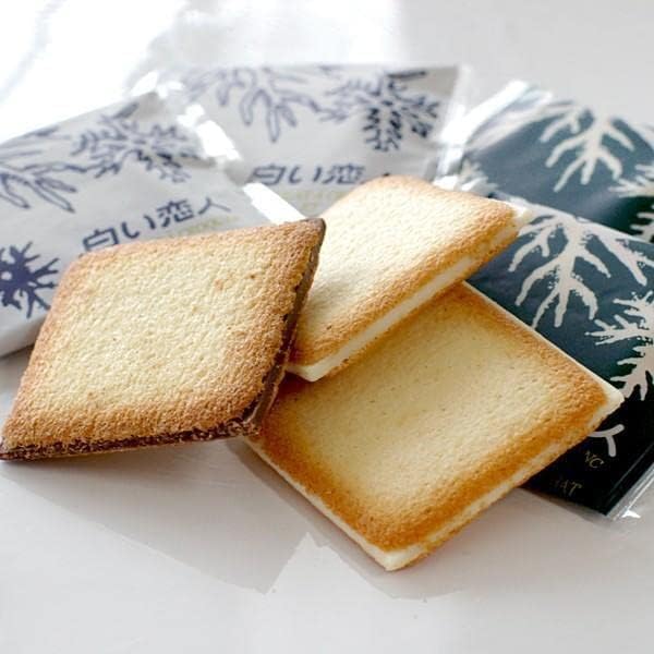 TSTADVANCE Shiroi Koibito Cookies Assortment – White & Dark Chocolate (24 Pcs)