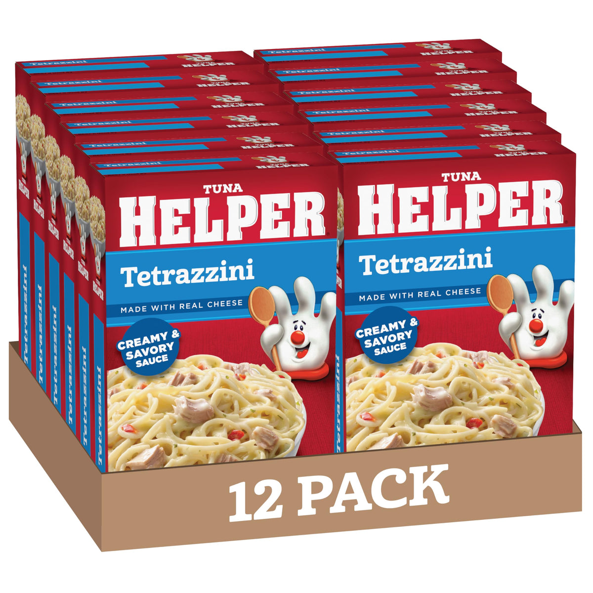 Tuna Helper Tetrazzini Pasta Meal - 12 Pack, No Artificial Flavors