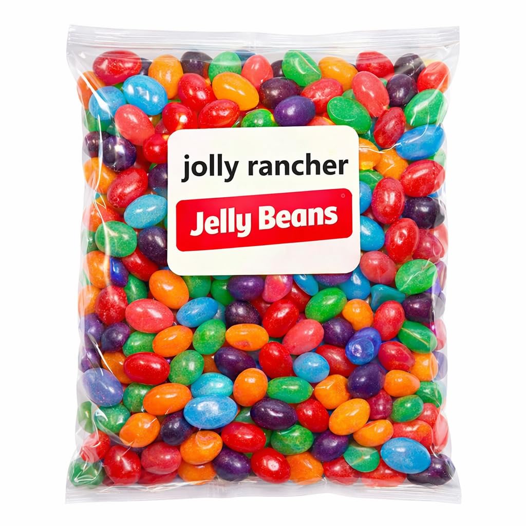 JollyRancher Jelly Beans 5 lb Bulk – Tundras Assorted Flavors for Easter & Gifting