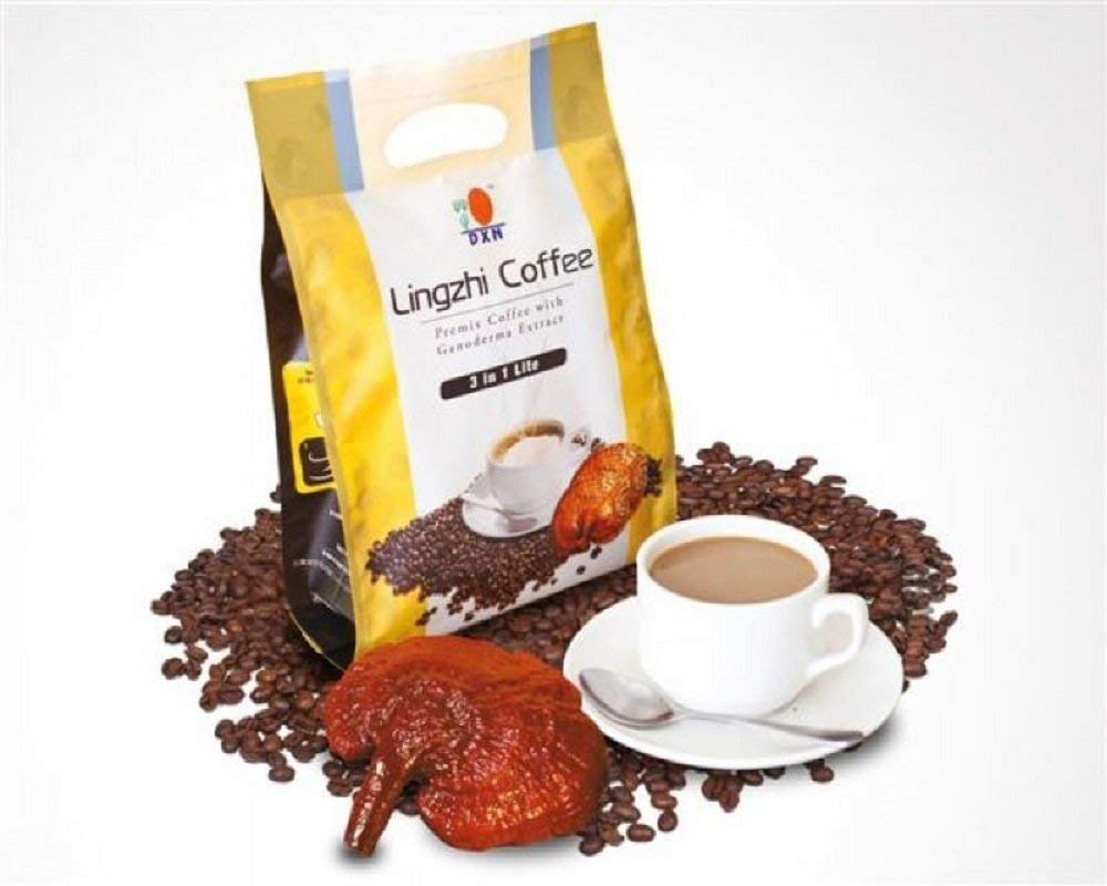 TUNEZ DXN Lingzhi 3-in-1 Lite Ganoderma Coffee – 20 Sachets