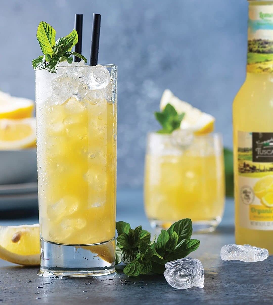 Tuscanini Organic Cold Pressed Sparkling Lemon Soda (6 Pack) – 16% Real Juice, No Artificial Colors or Flavors, Product of Italy