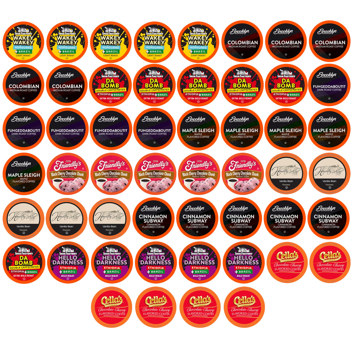 Two Rivers Coffee Lovers Sampler - 52-Count K-Cup Pod Variety Pack