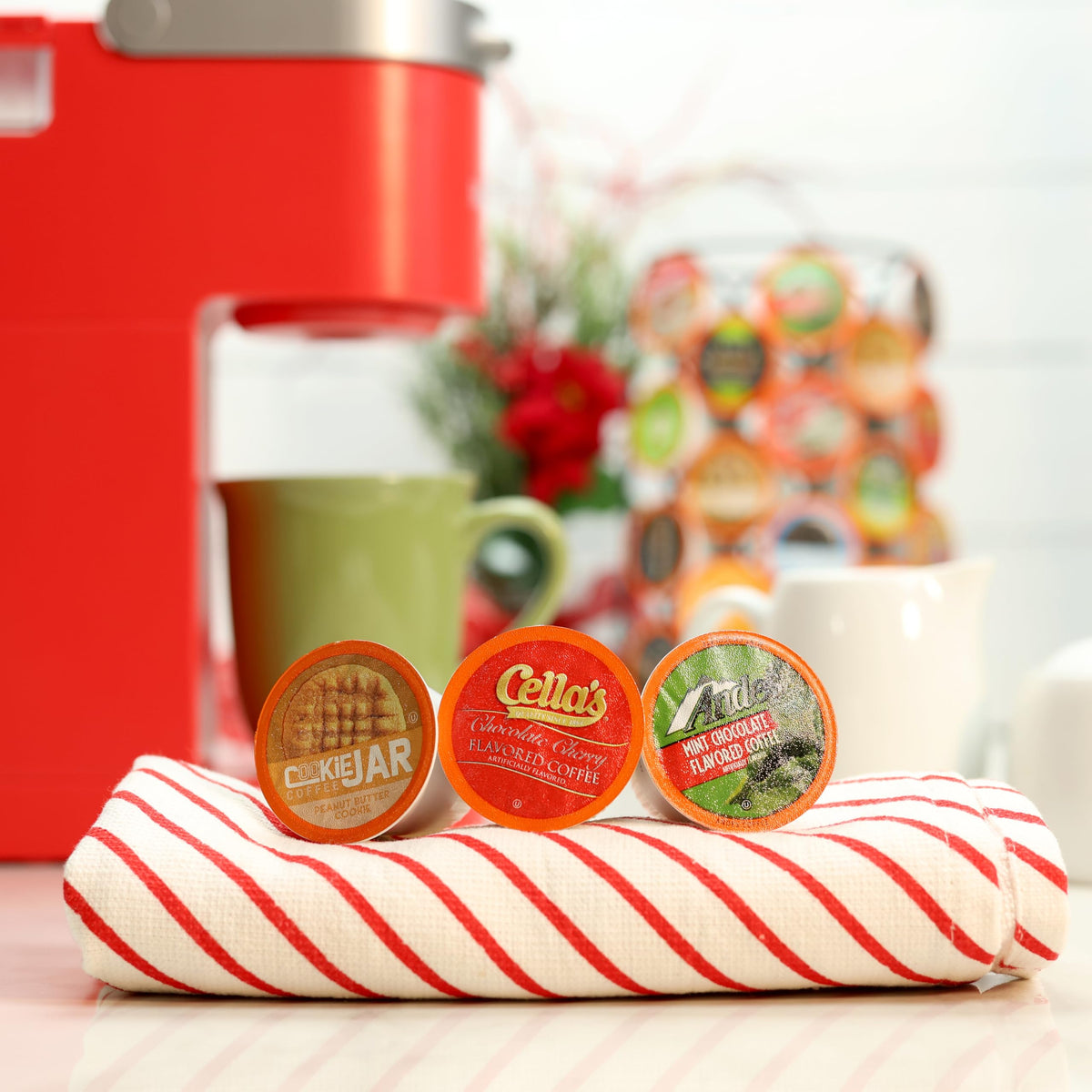 Two Rivers Coffee Sleigh All Day Holiday Coffee Pods – 40-Count Assorted K-Cups