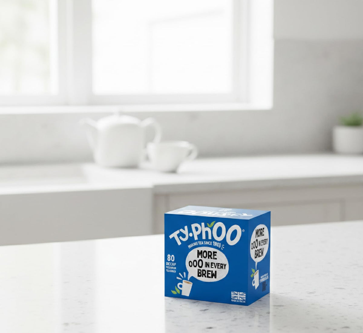 TY.PHOO Typhoo Decaf – More In Every Brew | 3x80 Premium Teabags