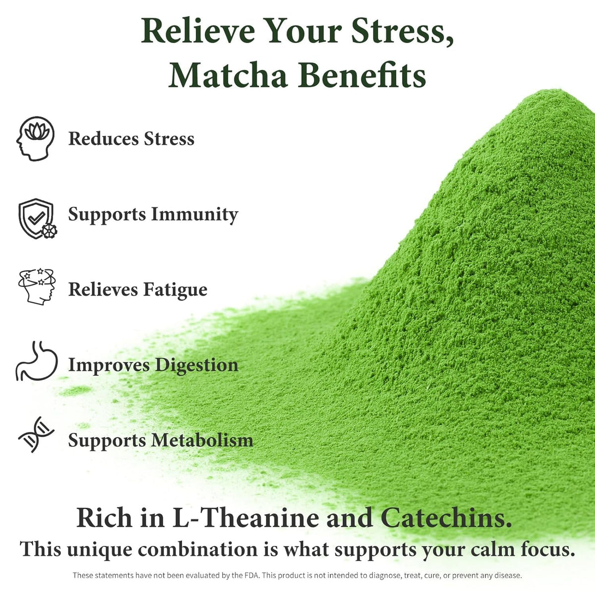 UJITYA Ceremonial Grade Matcha Powder – 1.76oz Tin | Organic JAS-Certified First Harvest, L-Theanine for Focus